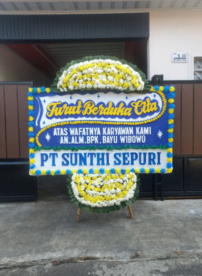 Papan Bunga Duka di Kunciran Jaya