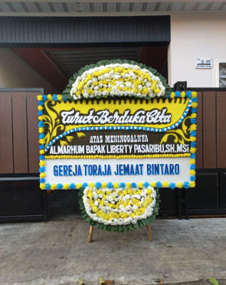 Papan Bunga Duka di Kunciran Jaya